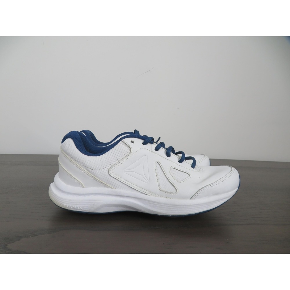 Reebok Walk Ultra 6 DMX Max Mens 7 White Athletic Walking Sneakers CN0871